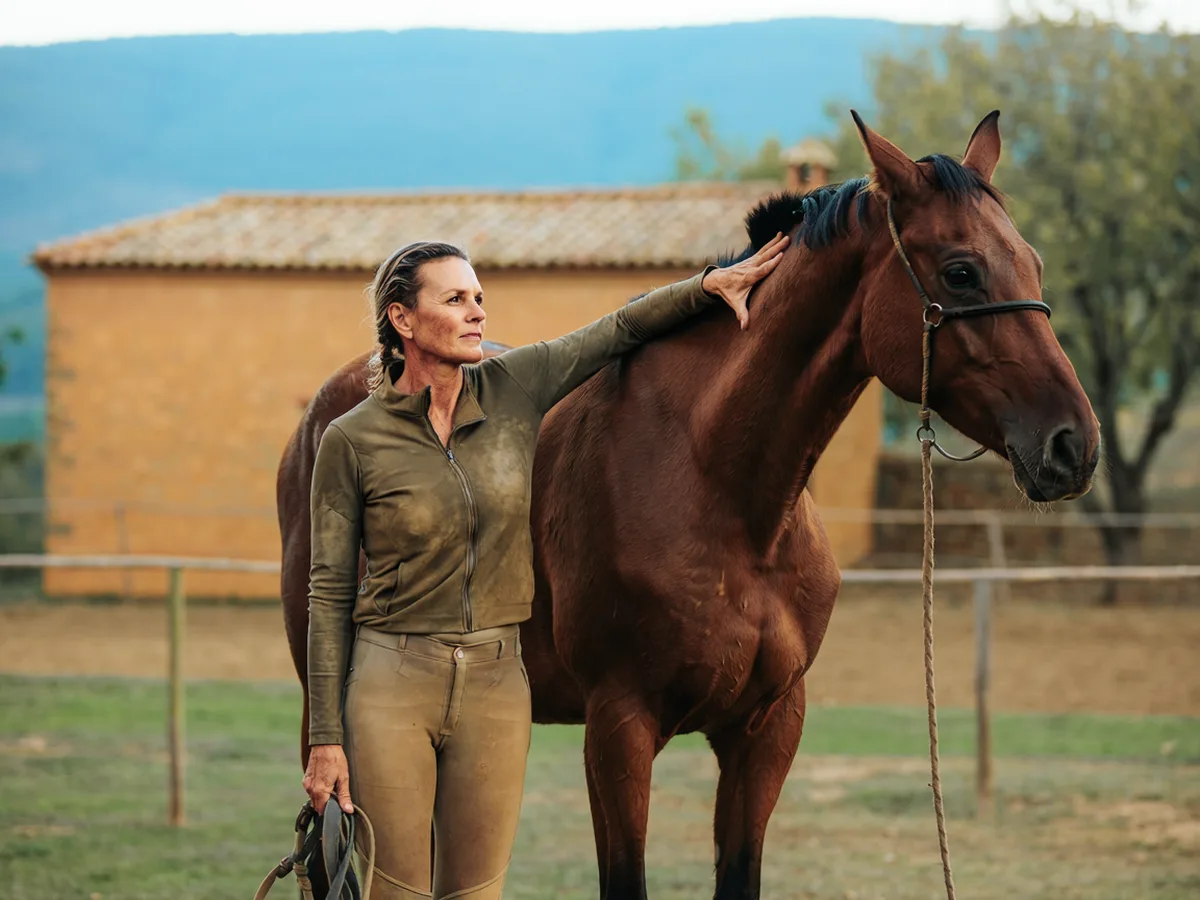 Cours d'équitation à Crépol, Drôme