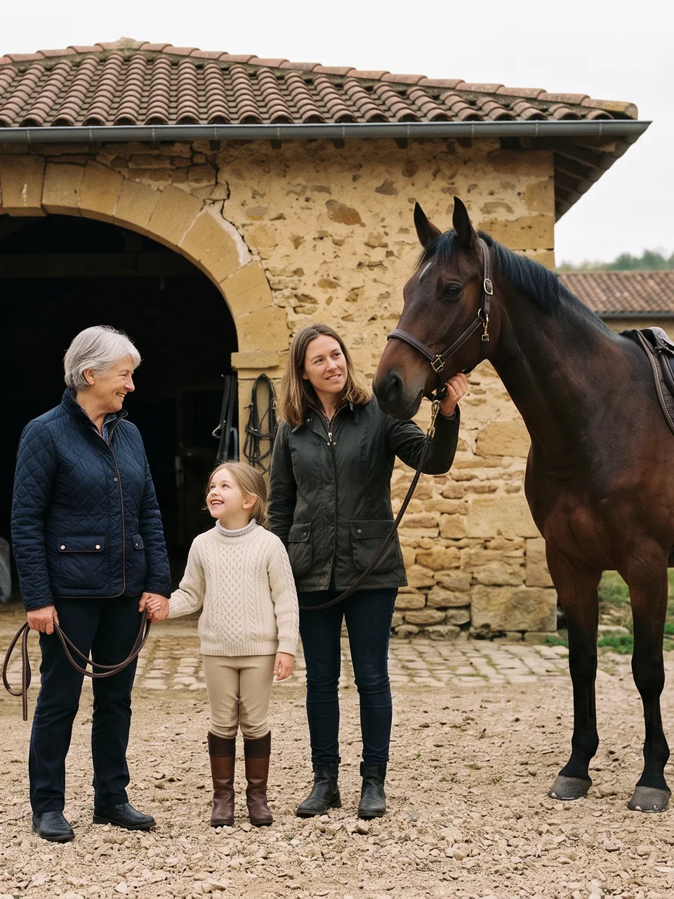 L'équipe, CSG Western, centre équestre à Crépol