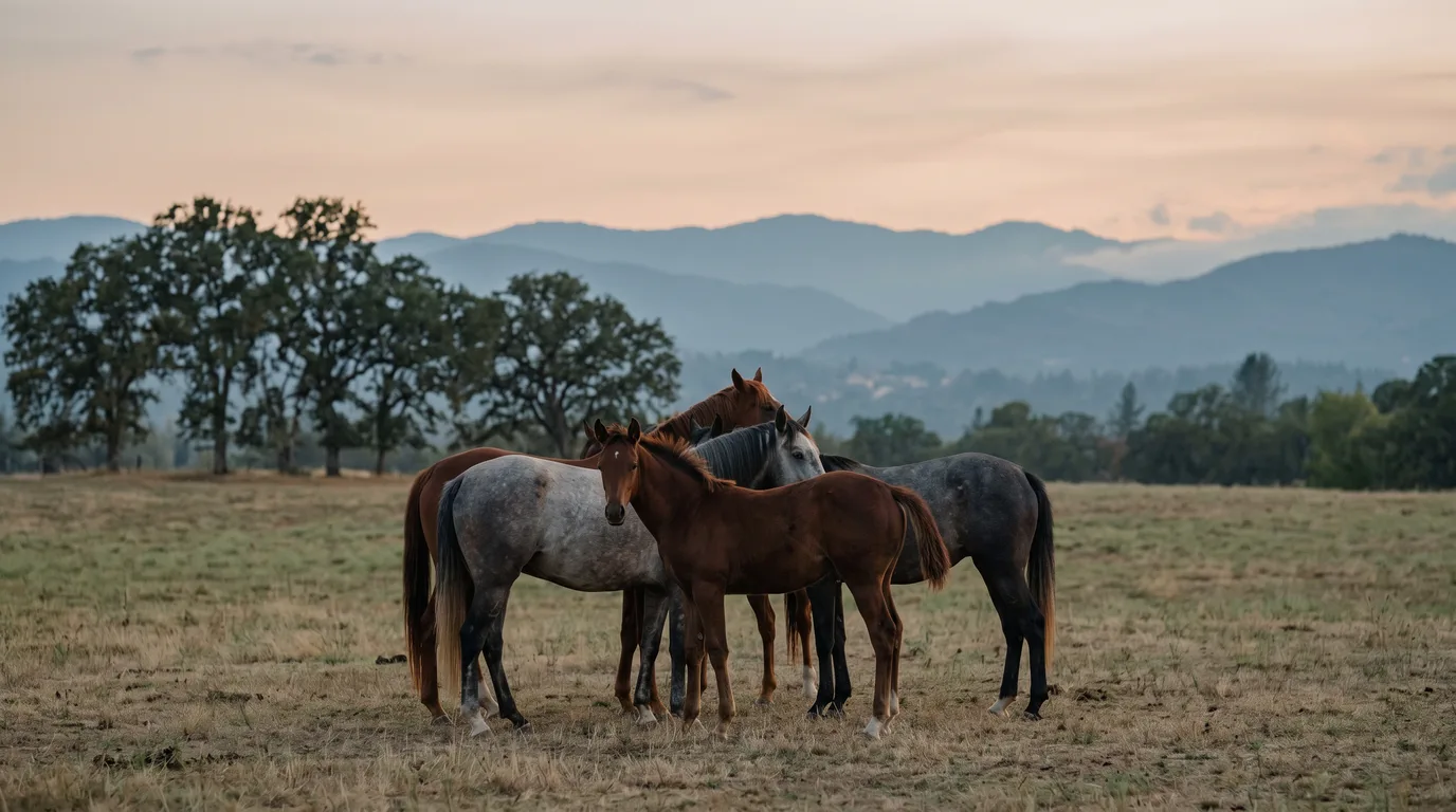 Chevaux en liberté, CSG Western, Drôme